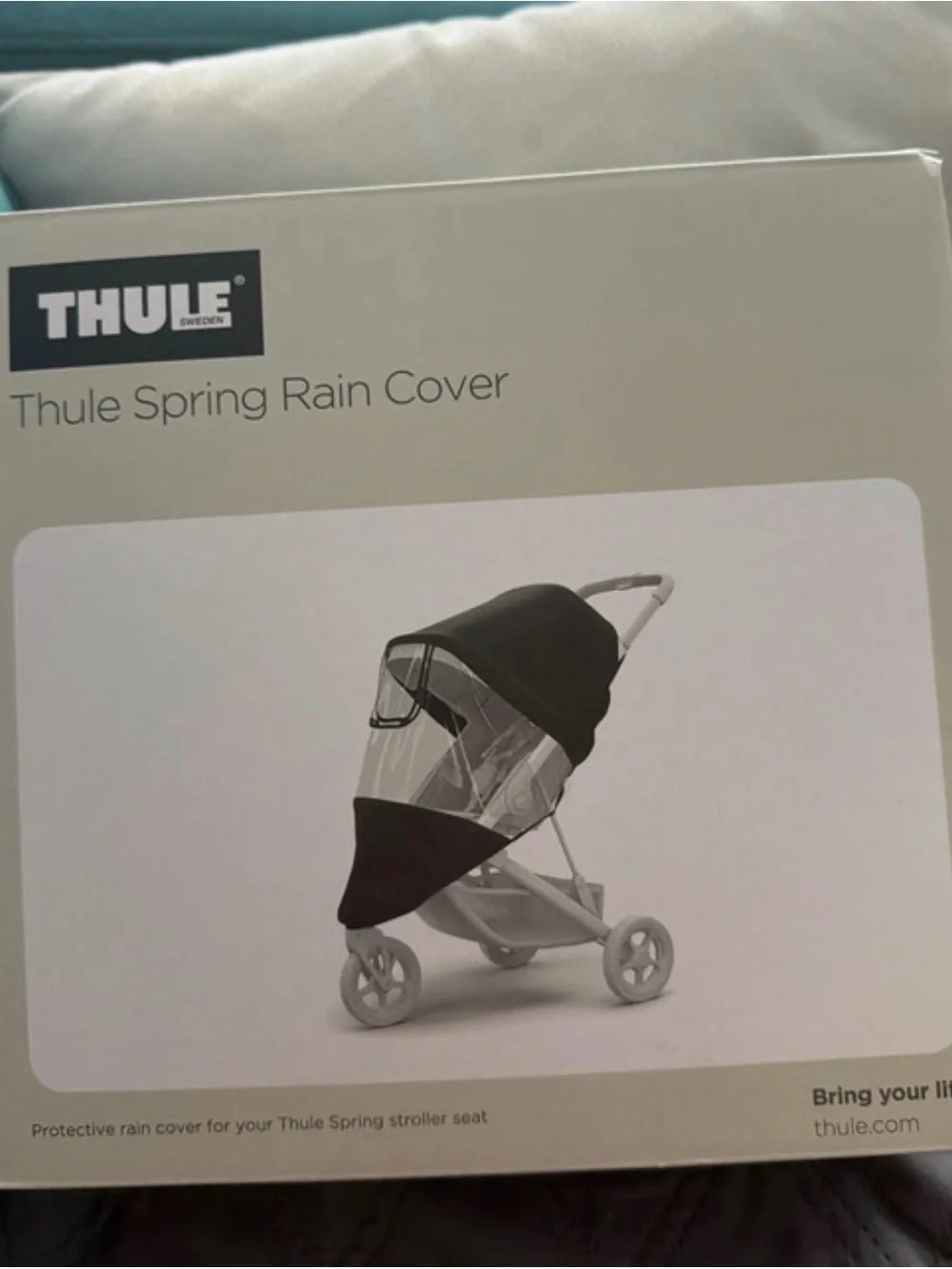 Thule Spring Rain Cover - Black/Clear